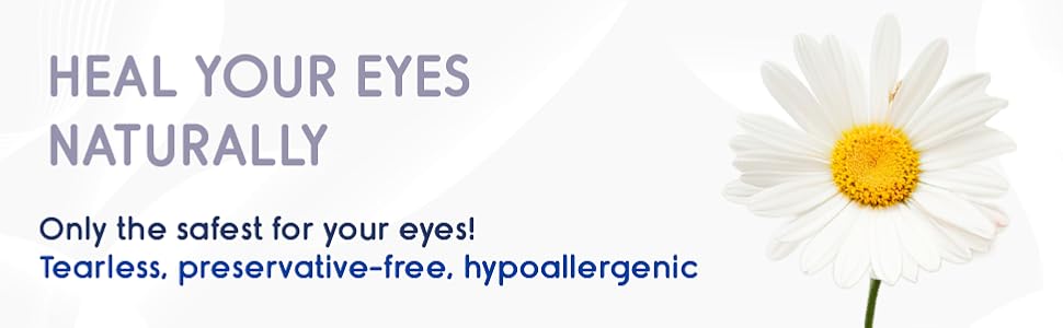 Eye wipes for dry eyes