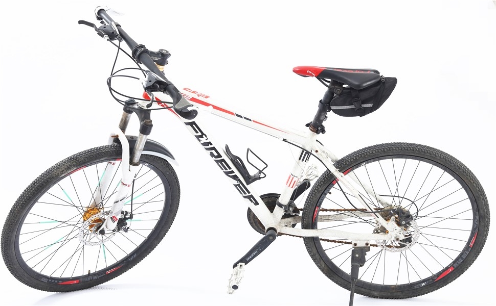 bike repair kit with pump and bag