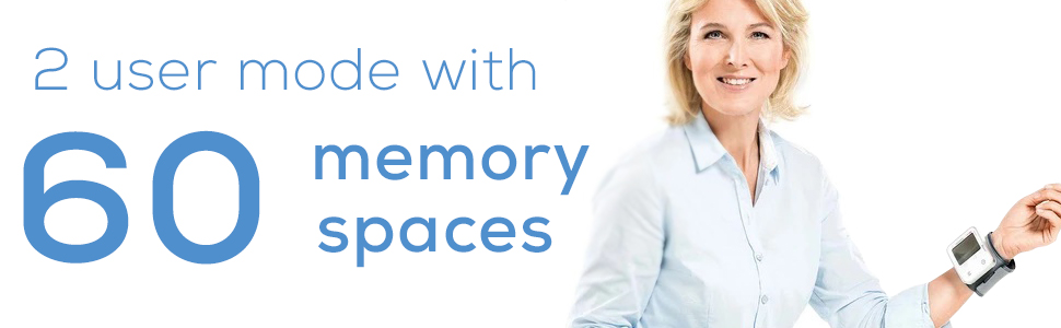 Beurer Bluetooth Smart, Wireless &amp; Automatic Wrist Blood Pressure Monitor with memory spaces