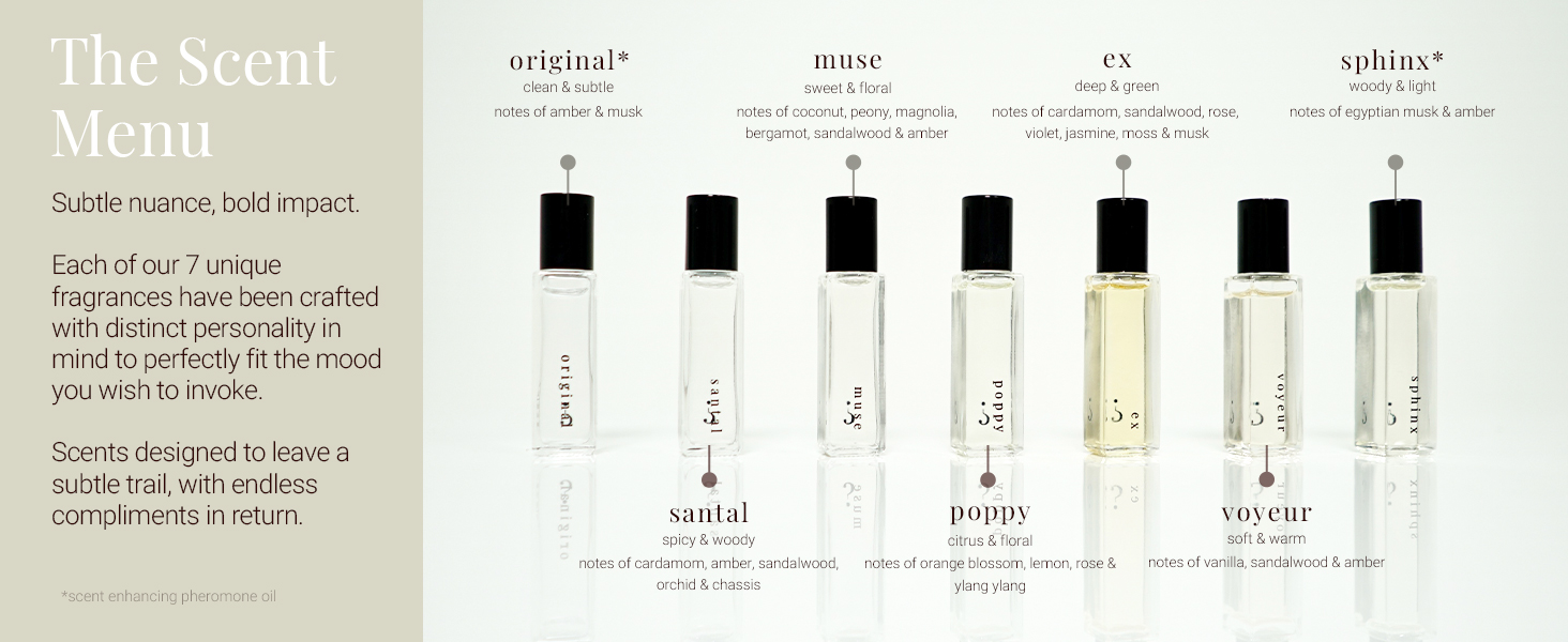 The Scent Menu