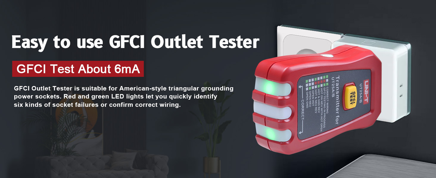 GFCI OUTLET TESTER