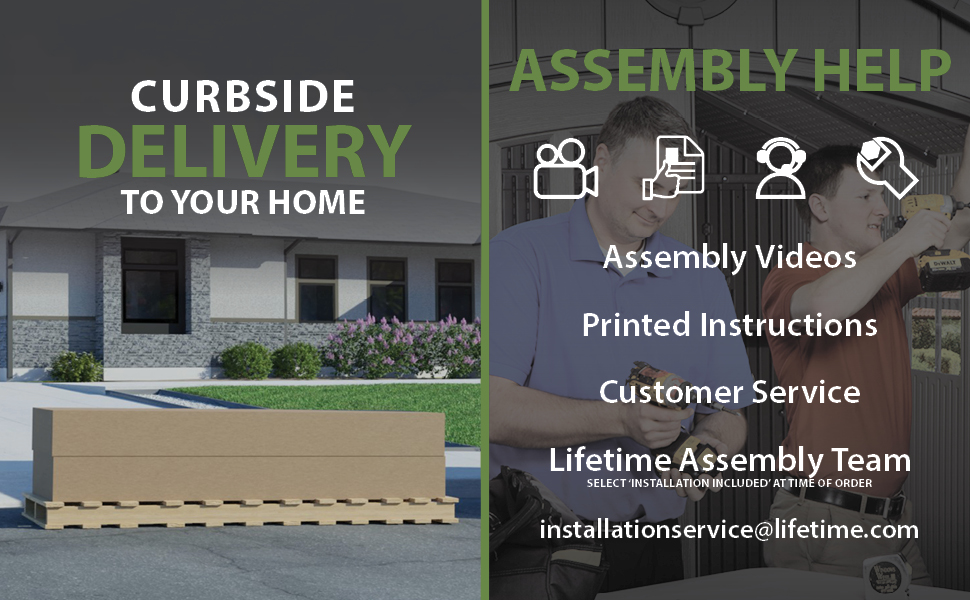 Curbside Delivery and Assembly Help