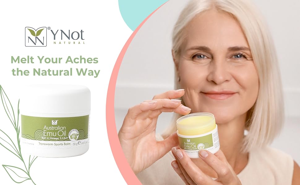 Using muscle cream with pure emu oil can provide significant relaxation from muscle stiffness