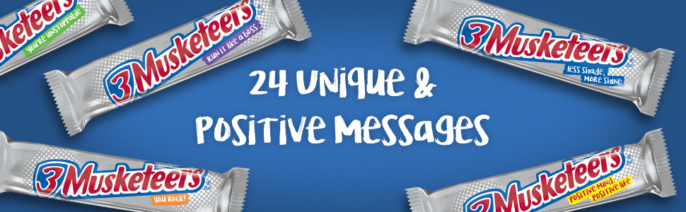 24 UNIQUE &amp; POSITIVE MESSAGES