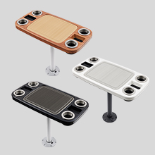 ITC Party Table Boat Table with center mat all color options