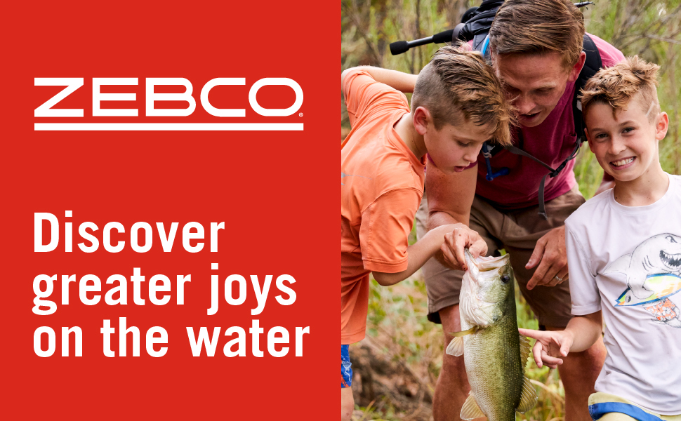 Zebco fishing gear premium fishing rods reels combos tackle fishing poles accessories