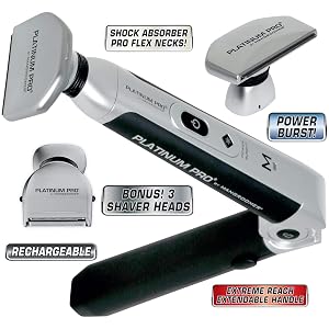 PLATINUM PRO by MANGROOMER Back Hair Shaver
