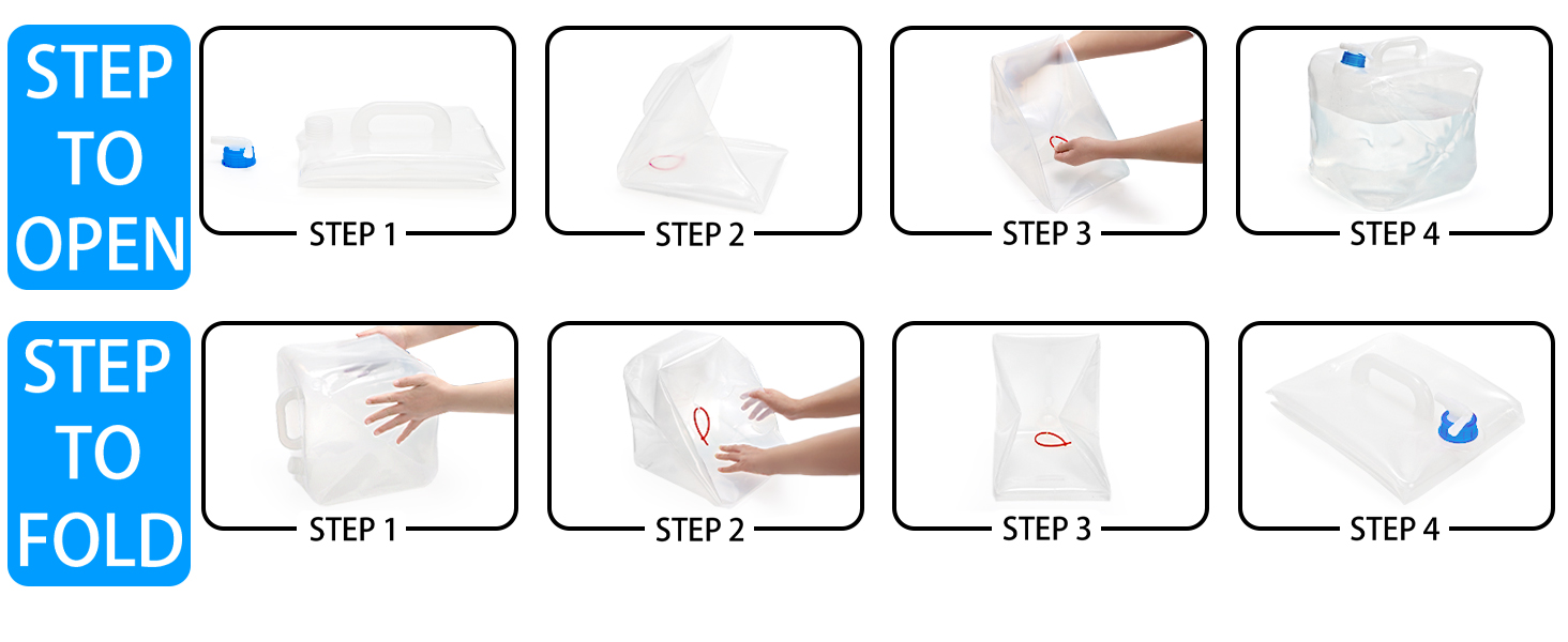 Collapsible Water Container