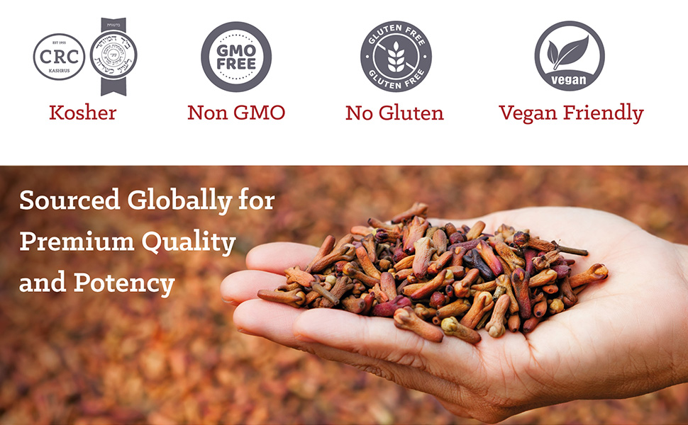 Kosher Non GMO No Gluten Vegan Friendly Globbaly Sourced Premium Product