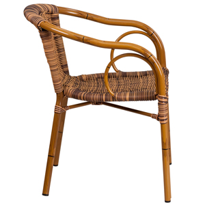 Rattan Restaurant Patio Chair