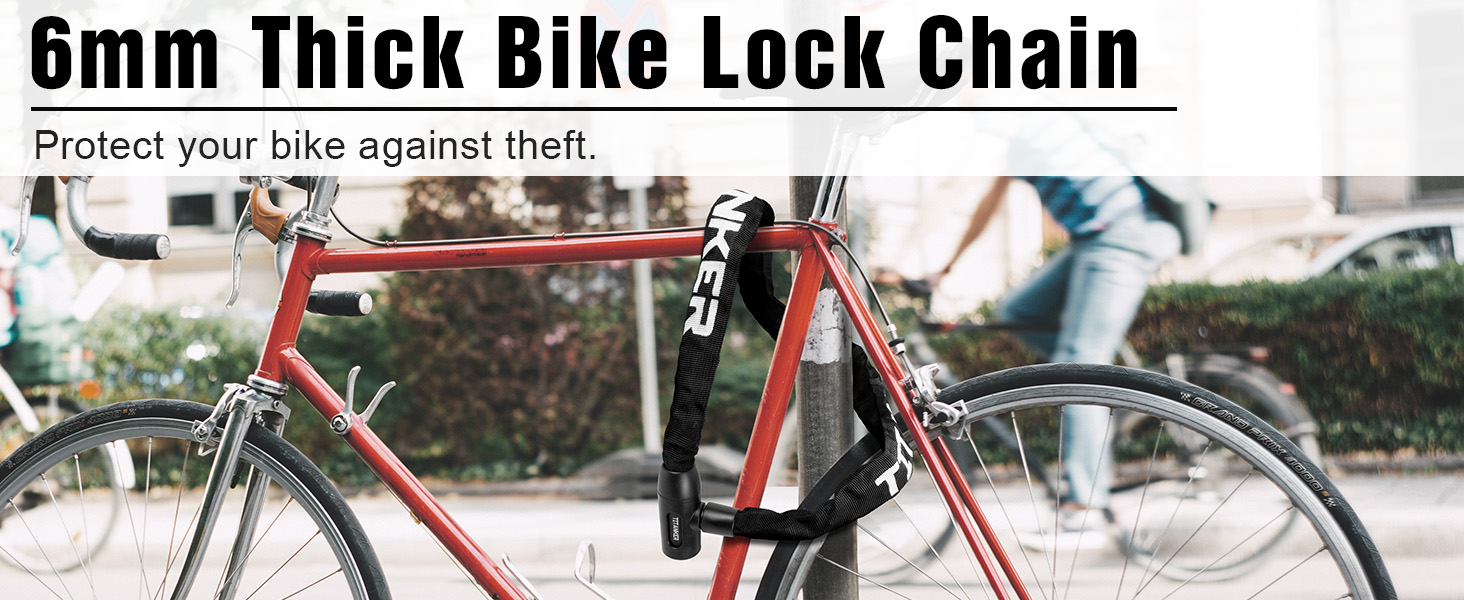 bike lock chain