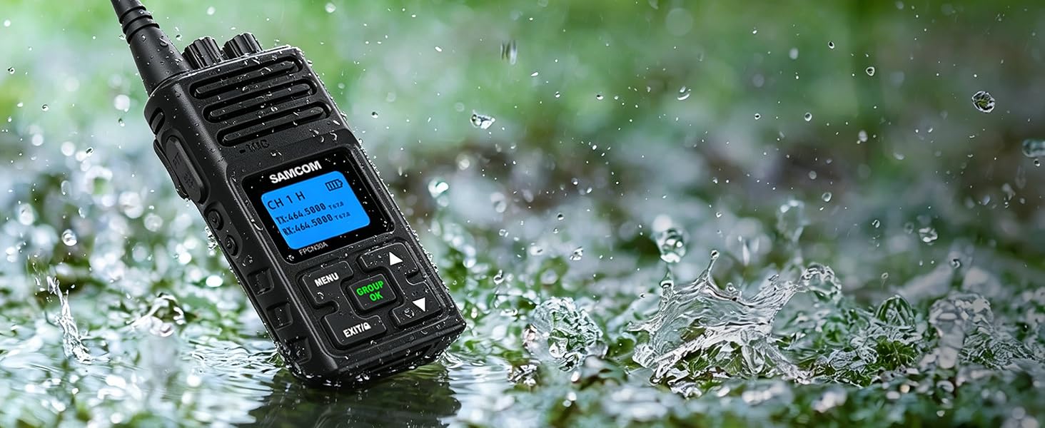 FPCN30A Radios Walkie Talkies Long Range Business Commercial Professional UHF 2 Way Radios