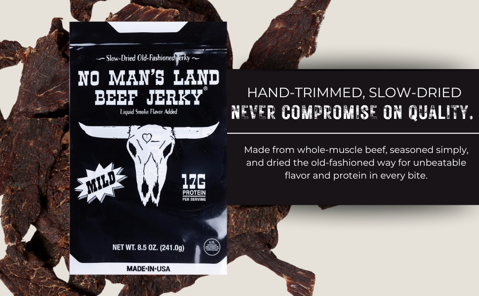 hand trimmed, slow-dried, never compromise on quality