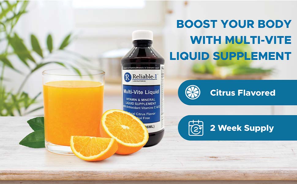 boost your body with multi vitamin liquid
