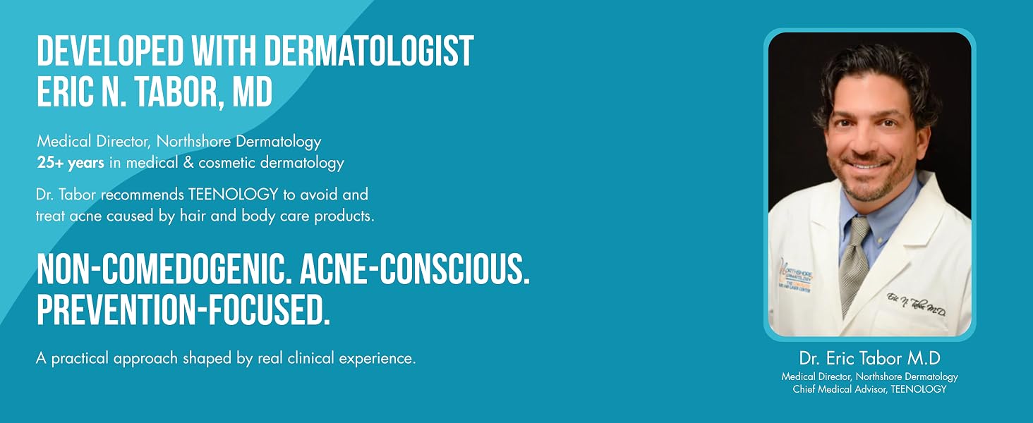 developed with dermatologist eric n tabor