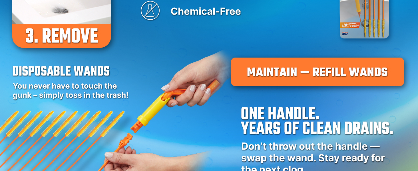 Disposable Wands.