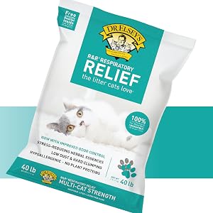 Dr. Elsey&amp;#39;s R&amp;amp;R Stress-Reducing Clumping Clay Cat Litter 40 lb. Bag