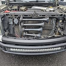 Shocker Horn Truck Install (Front Grille)