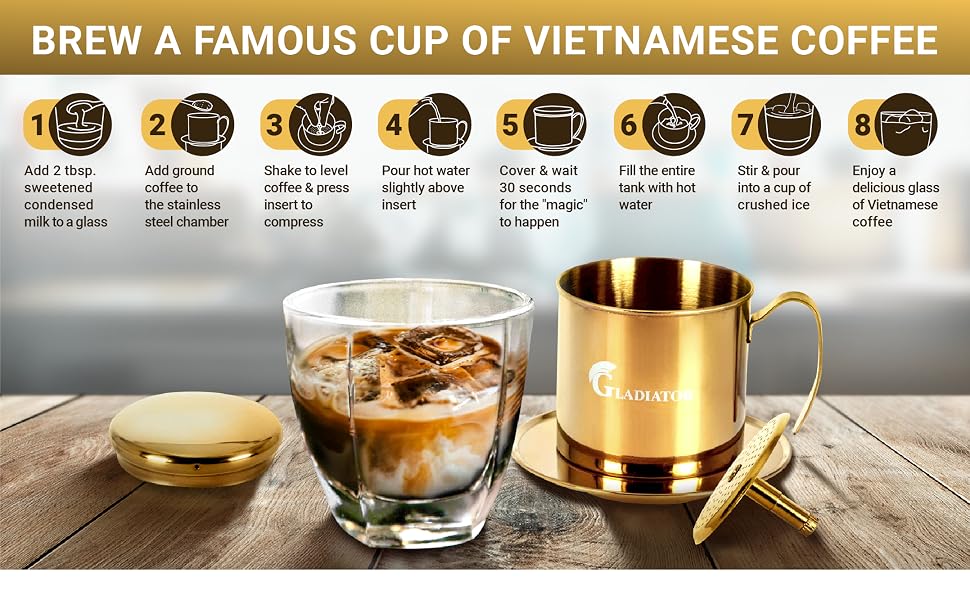 Vietnamese Coffee Maker Set
