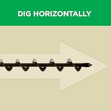 digger, horizontal digging, boring, auger