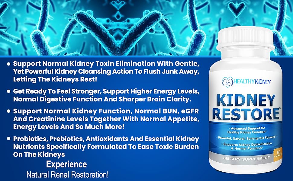 limpieza renal desintoxicación y reparación suplemento de apoyo renal tratamiento de la infección