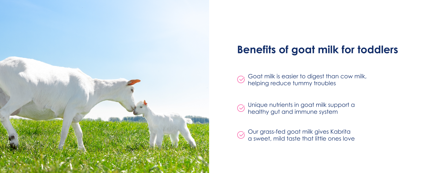 benefits of goat milk for toddlers