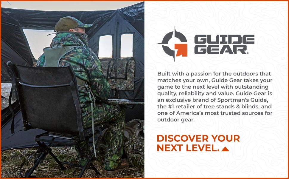 Guide Gear 360 Degree Swivel Hunting Blind Chair Brand Story