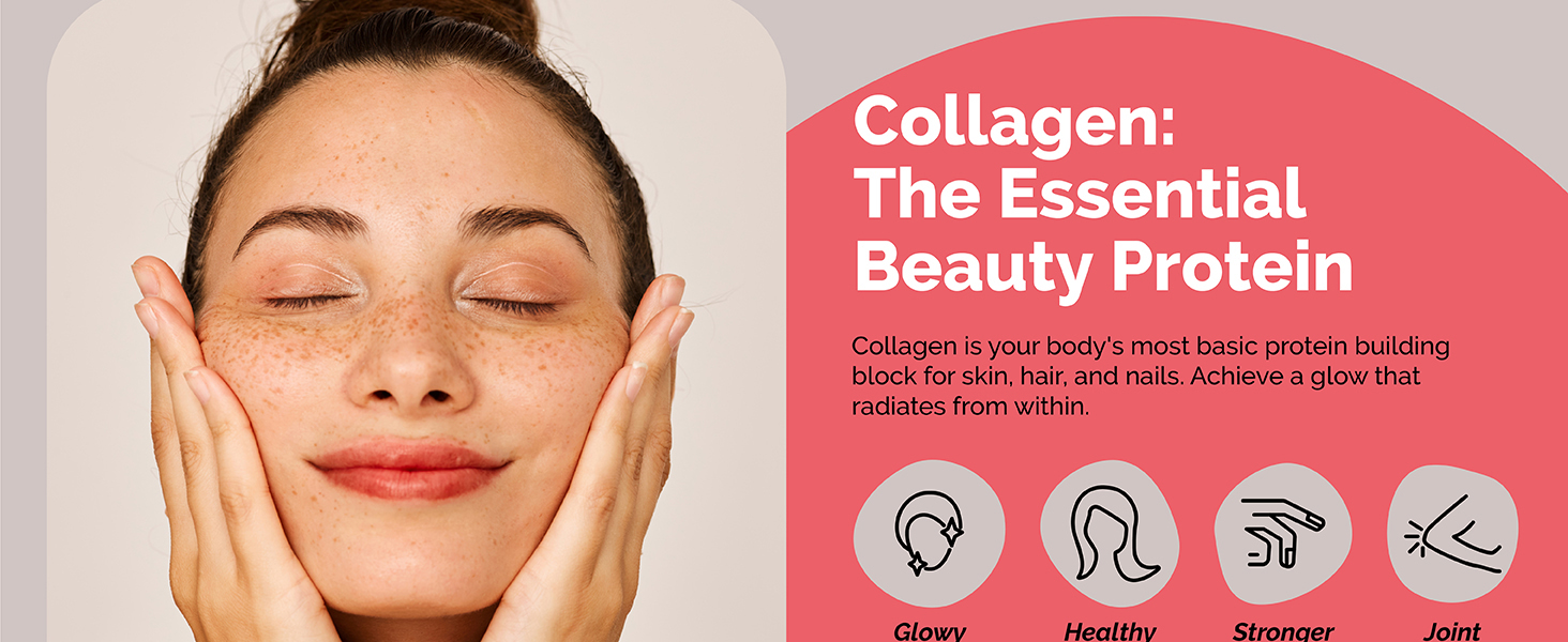 beauty collagen protein peptides powder