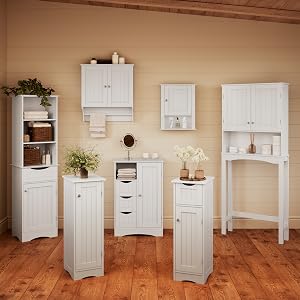 white ashland collection displayed in room