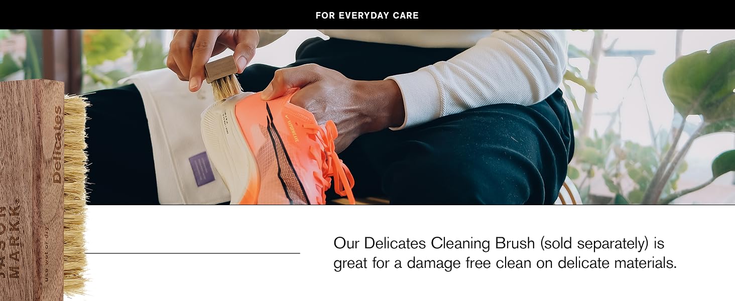 The Standard Brush features stiff bristles that are tough on stubborn stains and great
