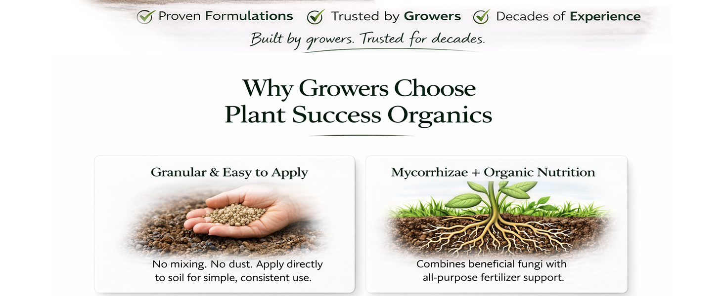 Plant Success Mycorrhizal Fungi