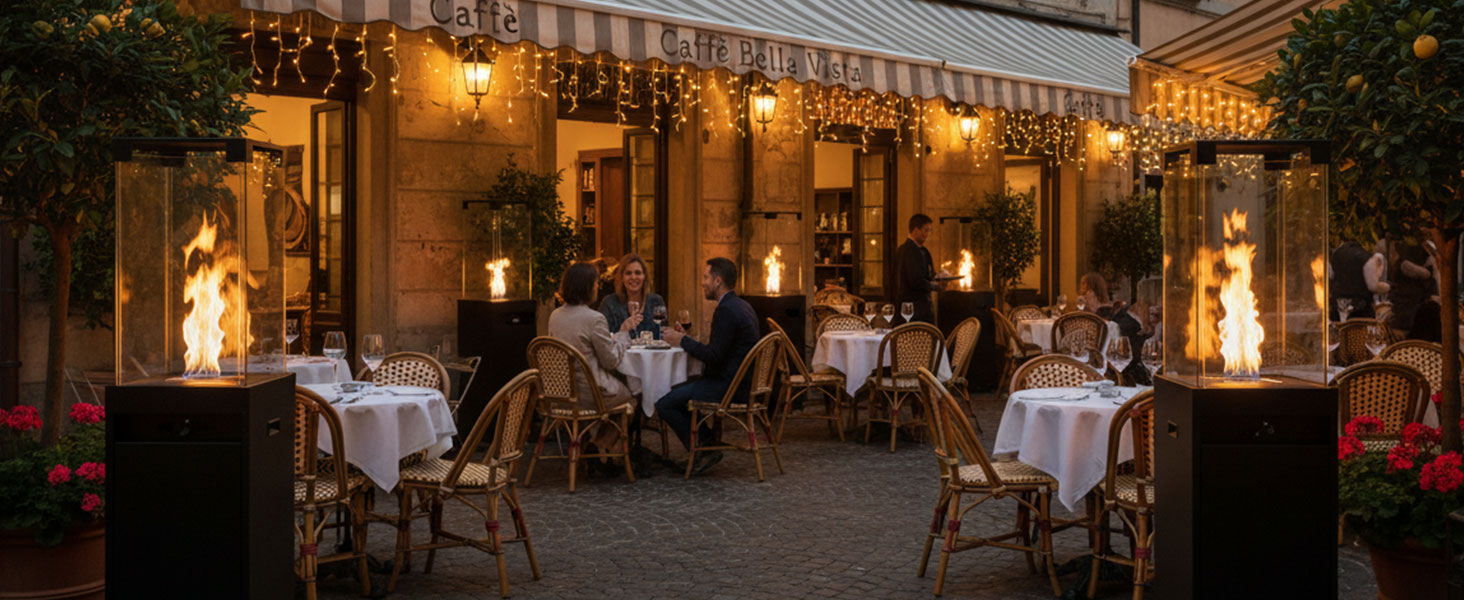 Faro Italy Restaurants outdoor space