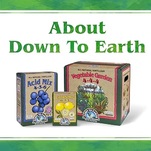 About Down To Earth