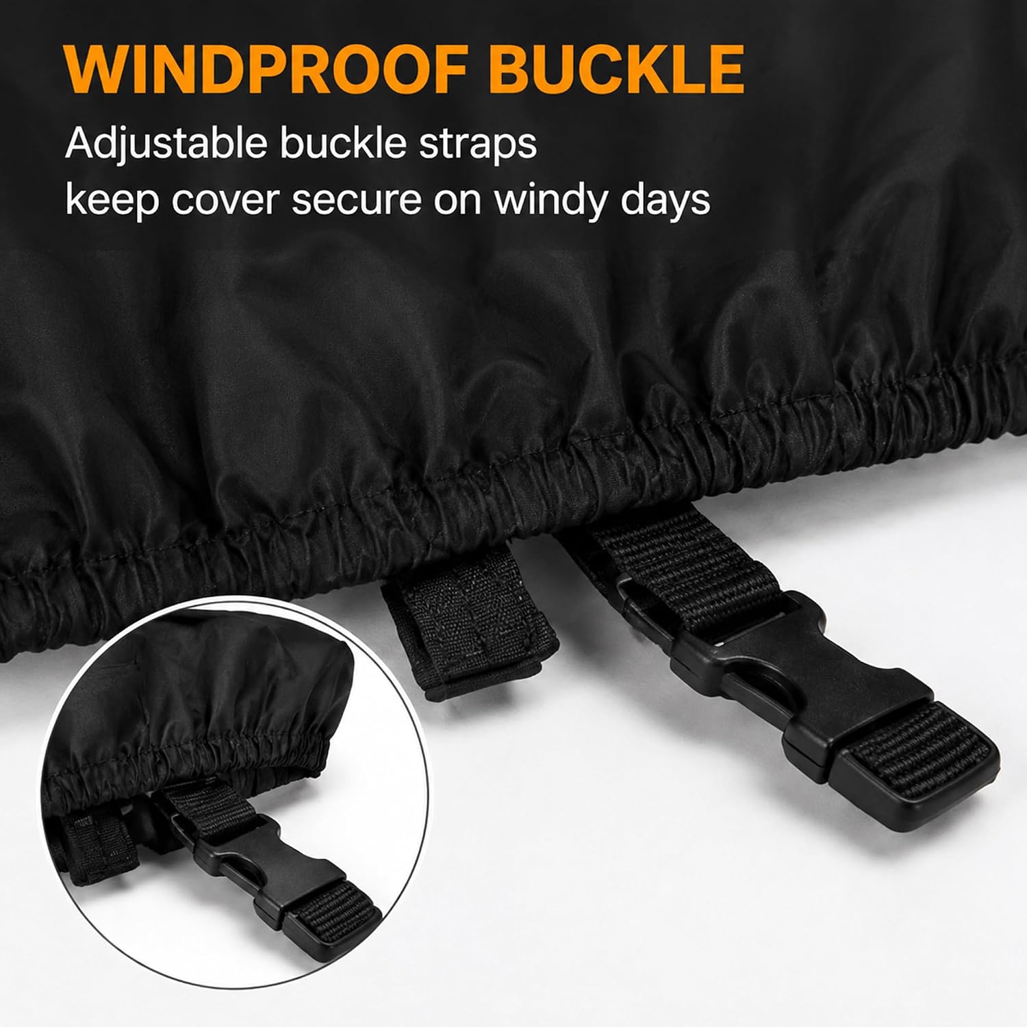 Bike Cover for Strider 14x Pro | Durable Oxford Fabric Bike Cover with Adjustable Buckle Straps, Easy Storage Design and Full Coverage Protection