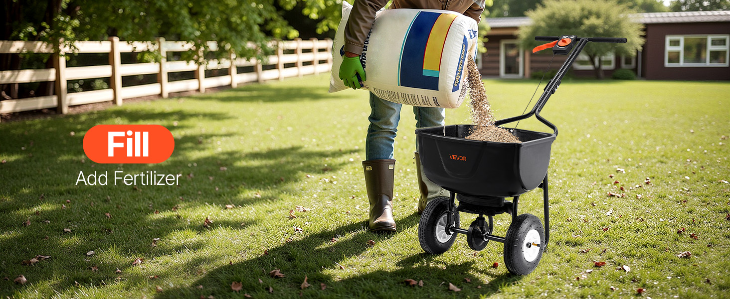 push fertilizer spreaders