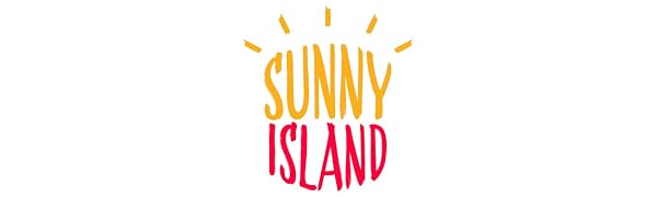 sunny island candy store sells sour pink gummy bears