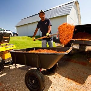 polar trailer cart yard garden