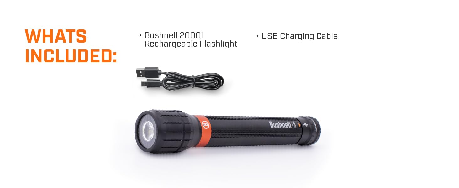 2000L Rechargeable Flashlight