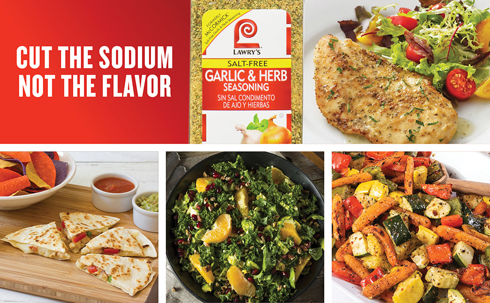 Lawry&amp;#39;s Salt Free Garlic &amp;amp; Herb Seasoning