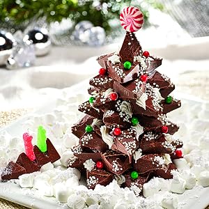 Toblerone chocolate christmas tree