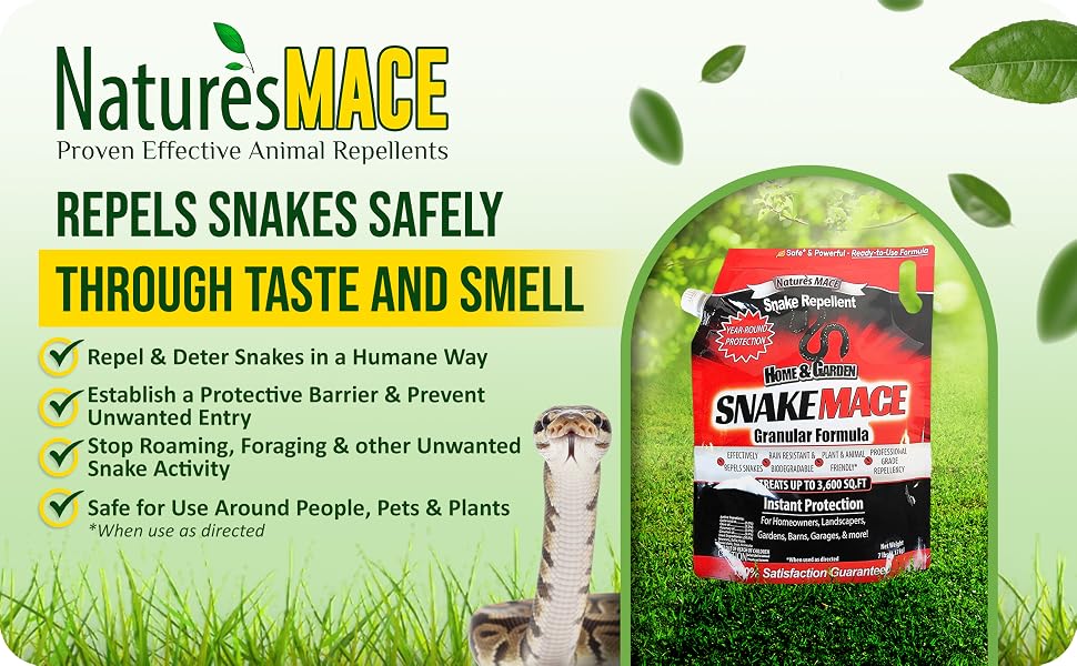drain snake pouches plant indoor outdoor use deterrent spray yard work first home defense closets