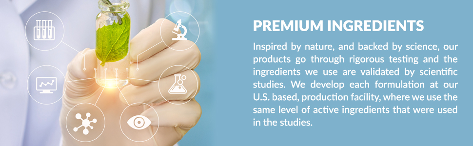 Premium Ingredients