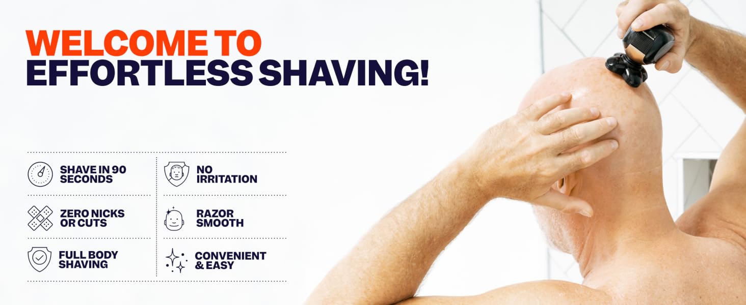 effortless shaving
