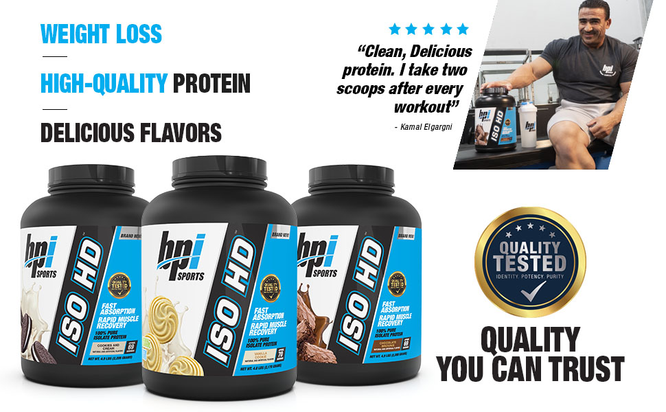 iso protein powder supplement weight