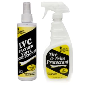 Leather Vinyl conditioner tire and trim protectant