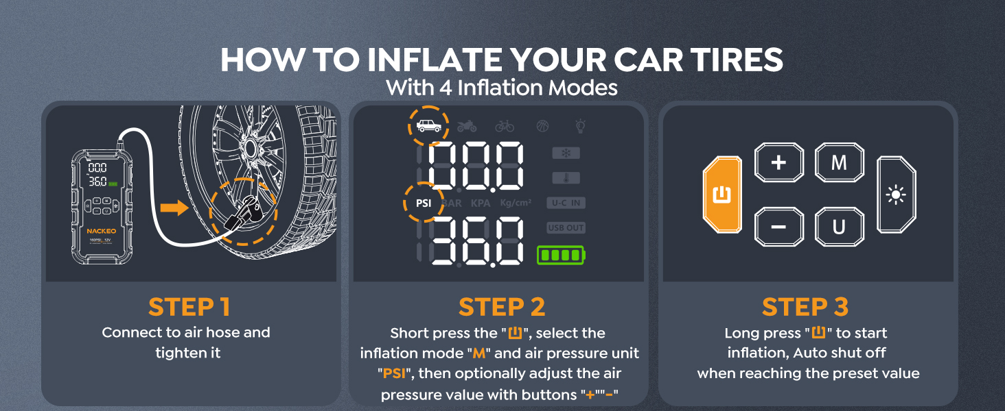 Car Battery Jump Starter