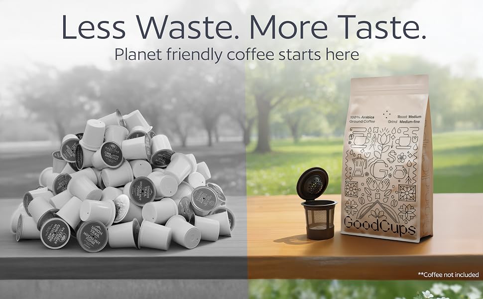 black k-cups reusable