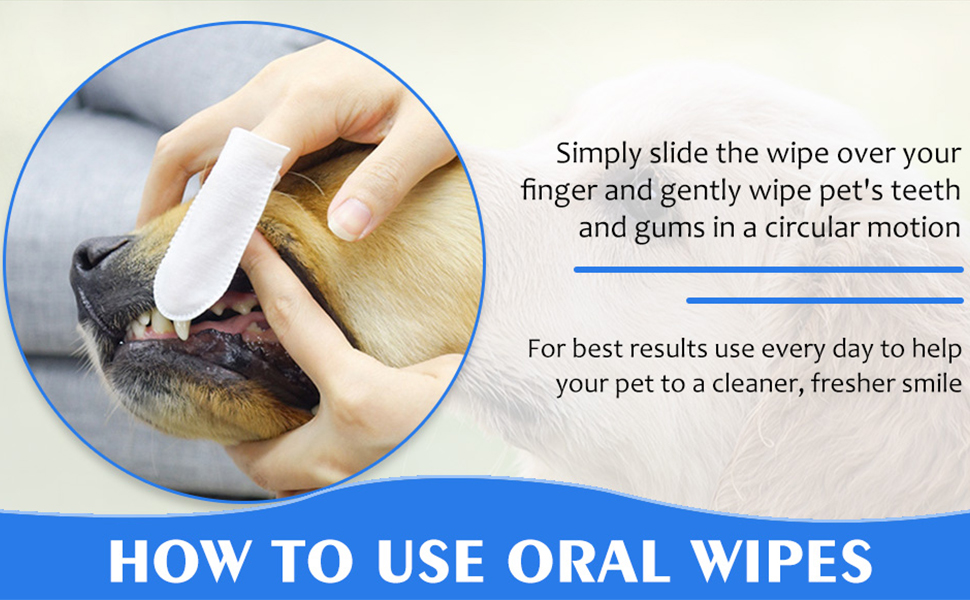 How to use oral wipes