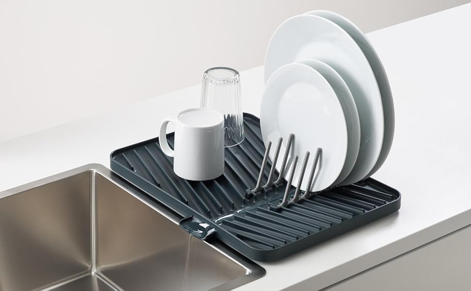 Flip-Up Adjustable Draining Board