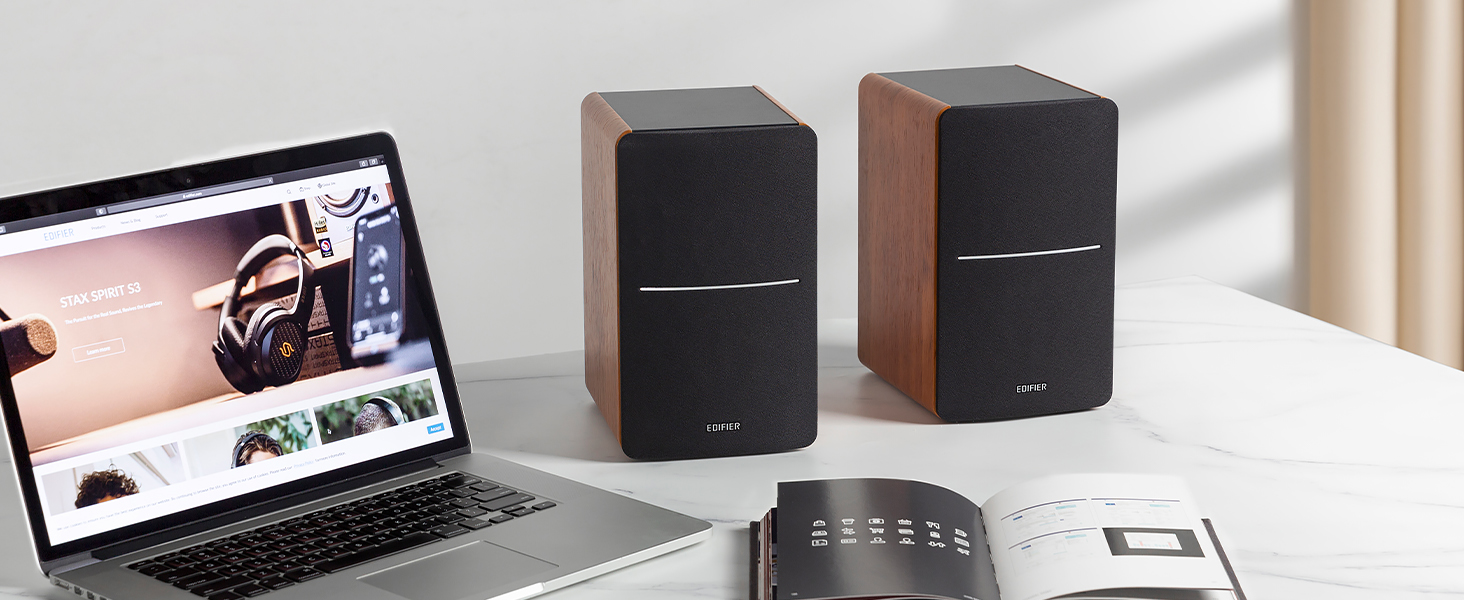 Edifier R1280DB Powered Bluetooth Bookshelf Speakers